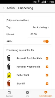 Stadt Wesel – Abfall App android App screenshot 0