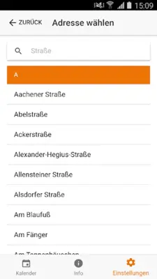 Stadt Wesel – Abfall App android App screenshot 1